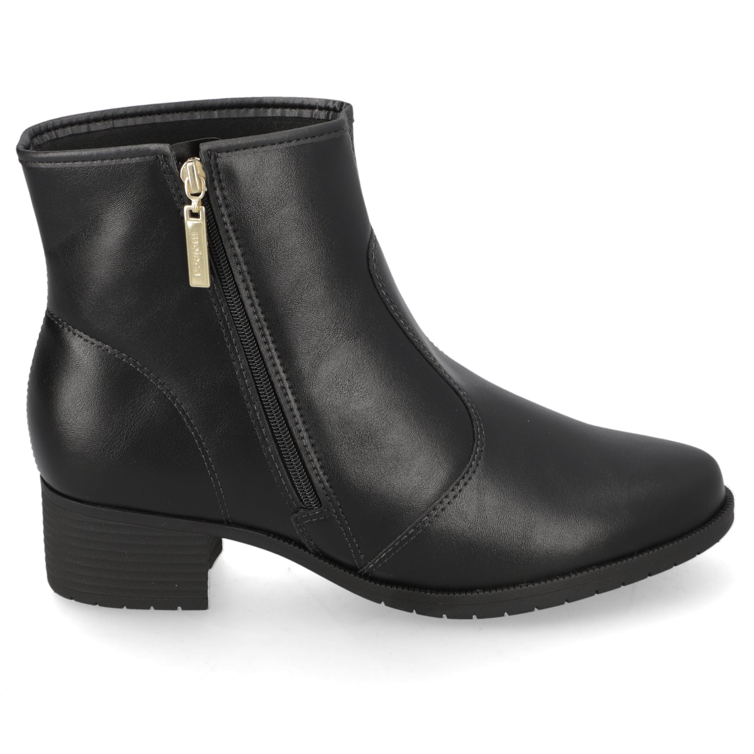 Botin Negro Moleca 35 / Negro