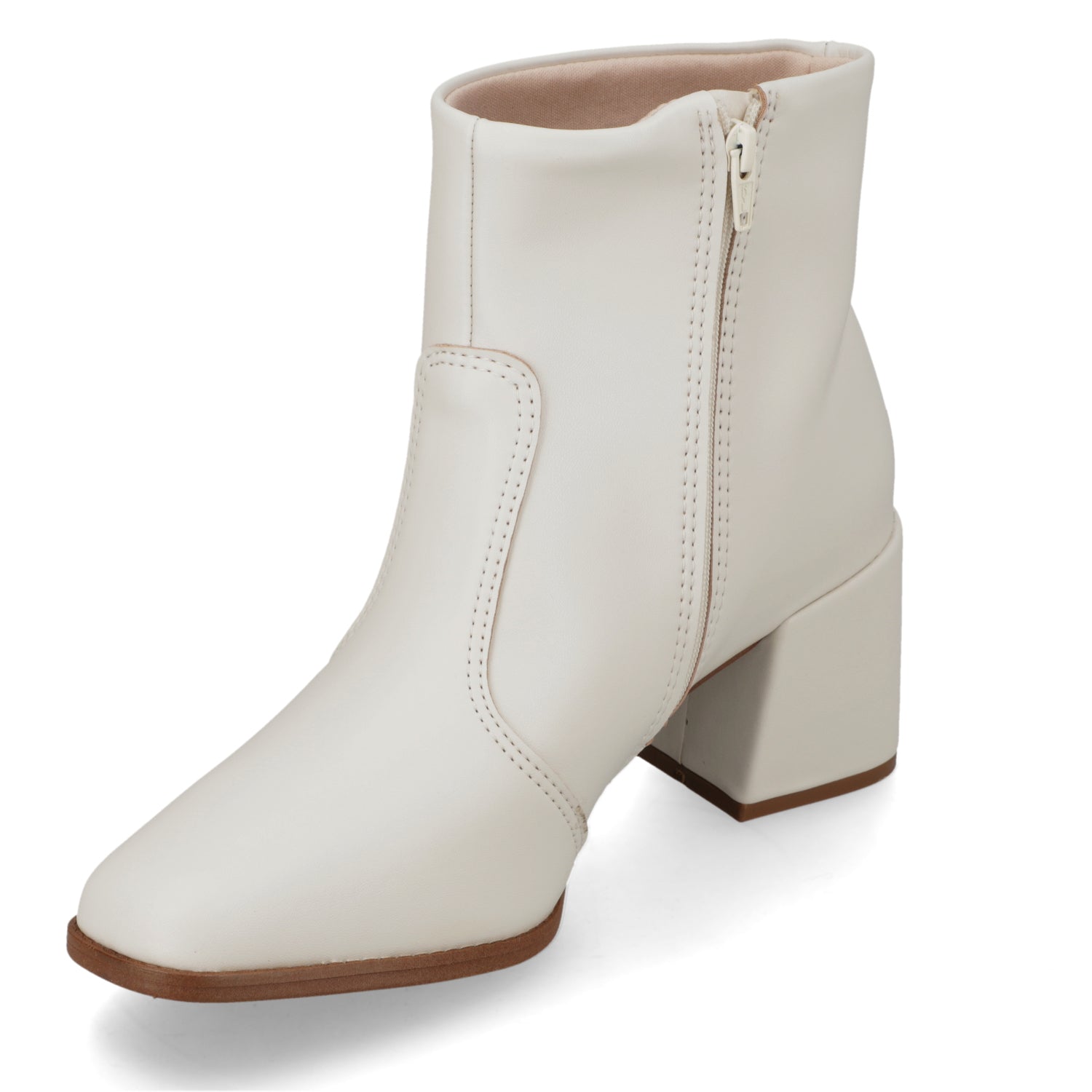 Botin Blanco OFF Moleca 34 / Blanco OFF