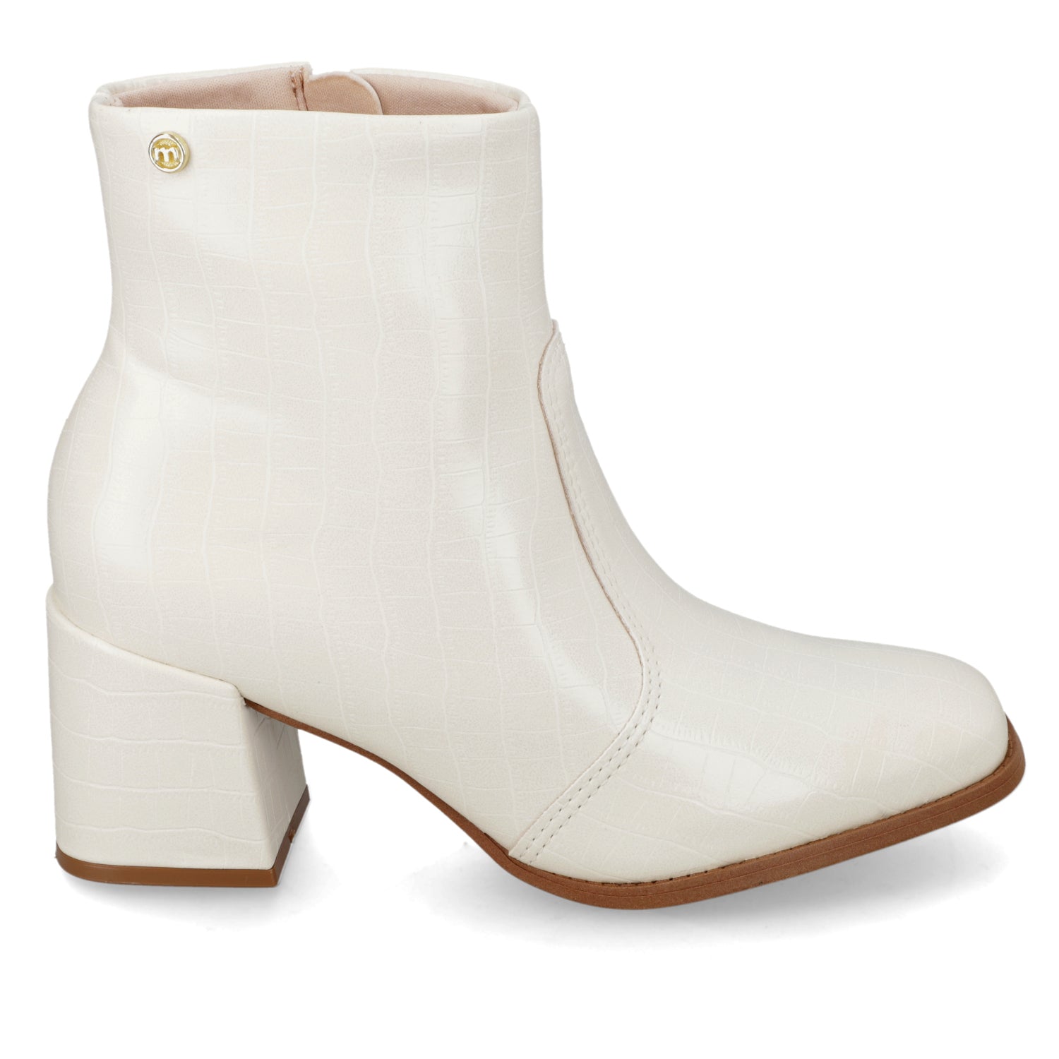 Botin Blanco OFF Moleca 34 / Blanco OFF
