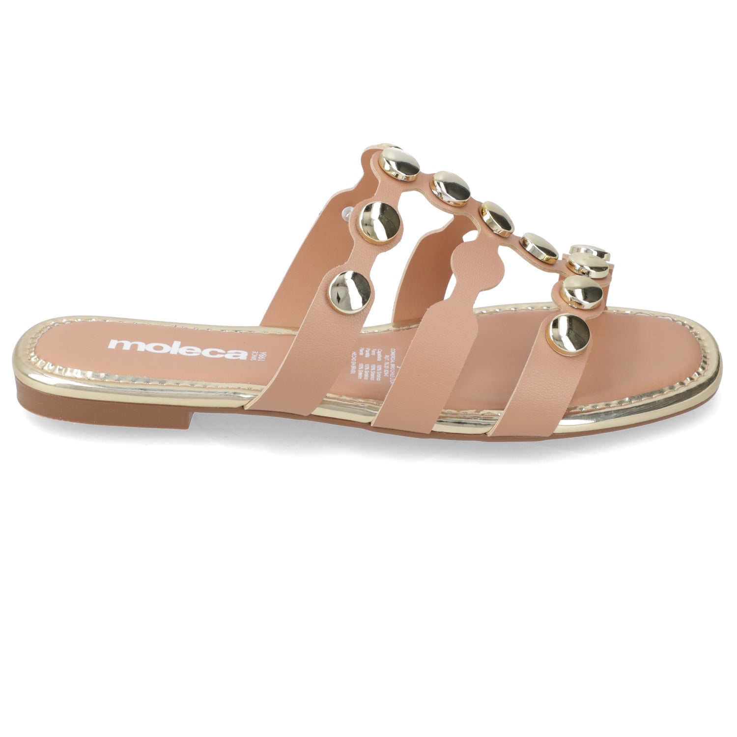 Sandalia Nude Moleca 35 / Nude