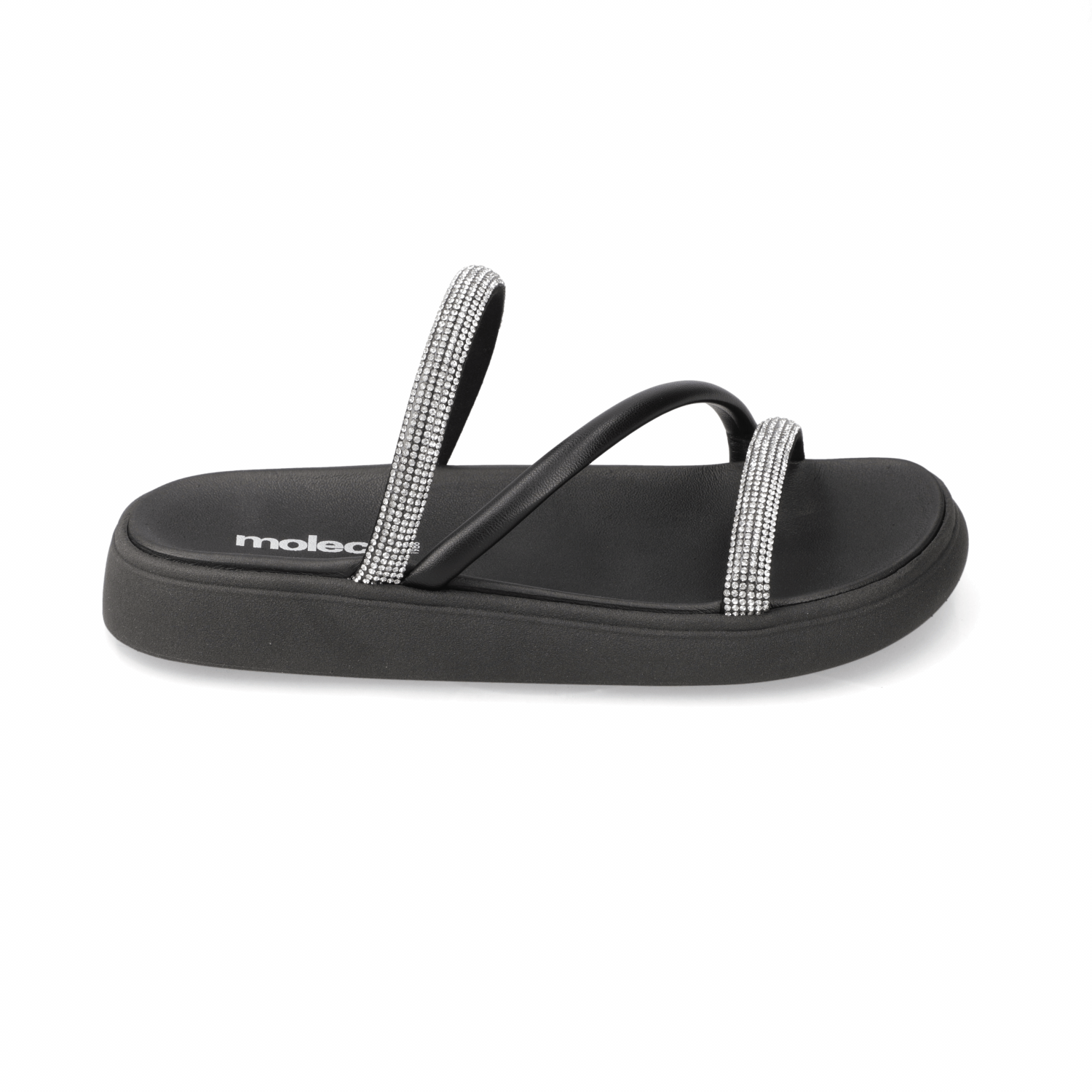 Sandalia Negro Moleca 35 / Negro