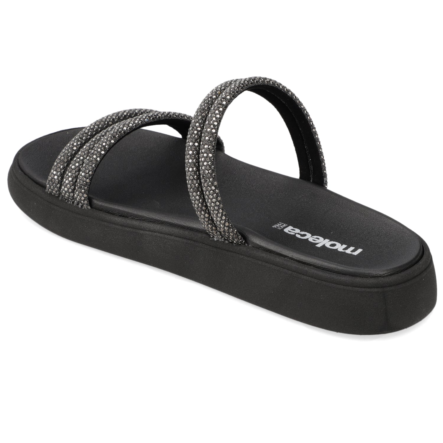 Sandalia Negro Moleca 35 / Negro
