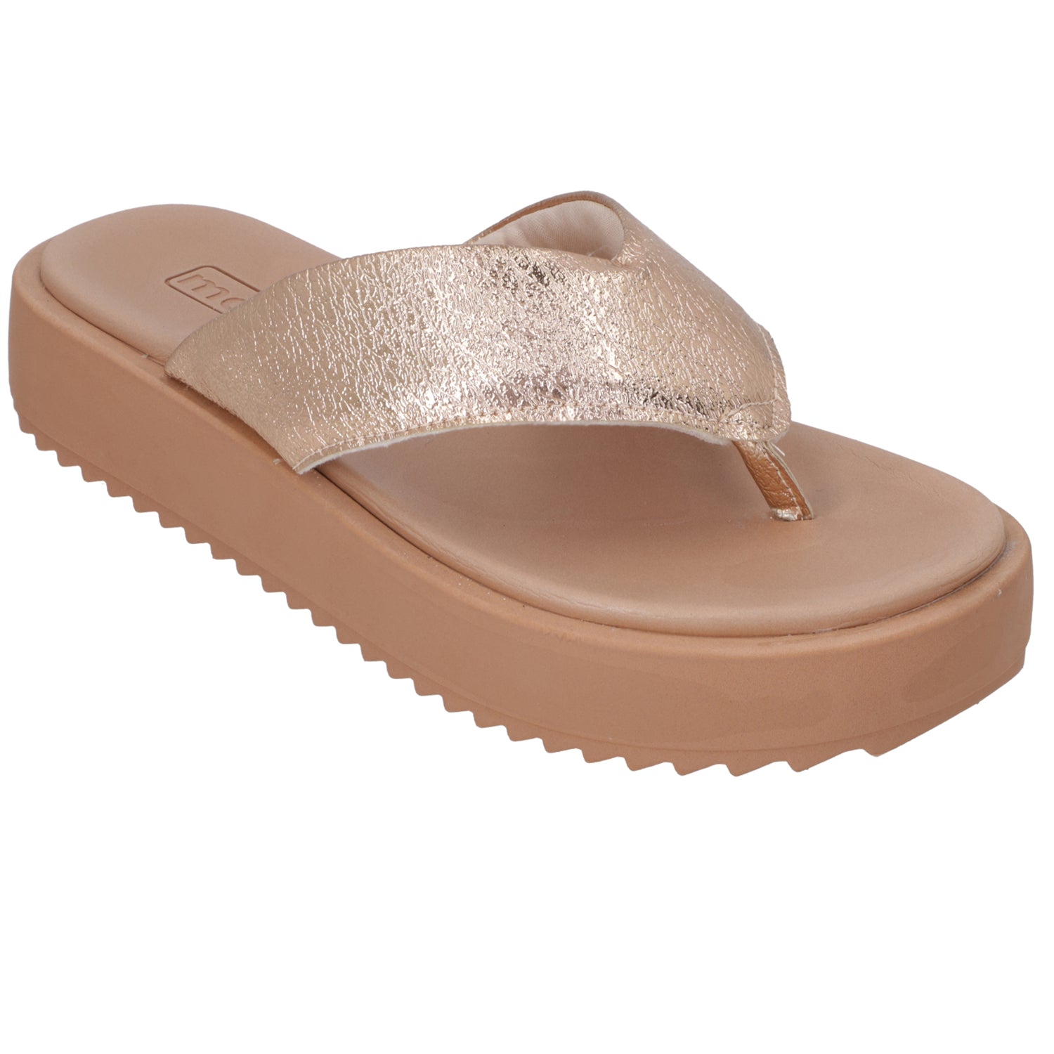 Sandalia Plana Rose Gold Moleca