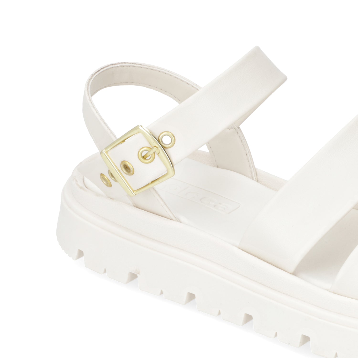 Sandalia Plana Eco Cuero 5504-101-9569