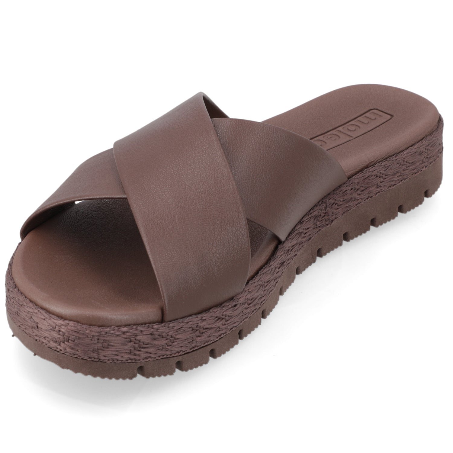 Sandalia Chocolate Moleca Ecocuero 35 / Chocolate