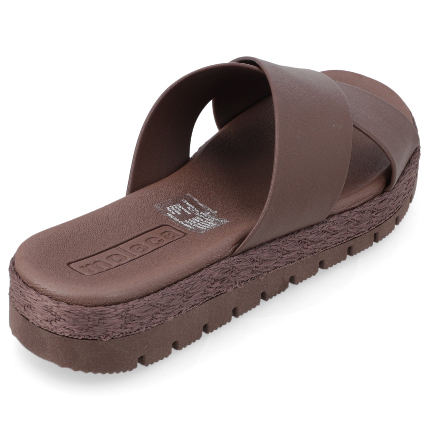 Sandalia Chocolate Moleca Ecocuero 35 / Chocolate