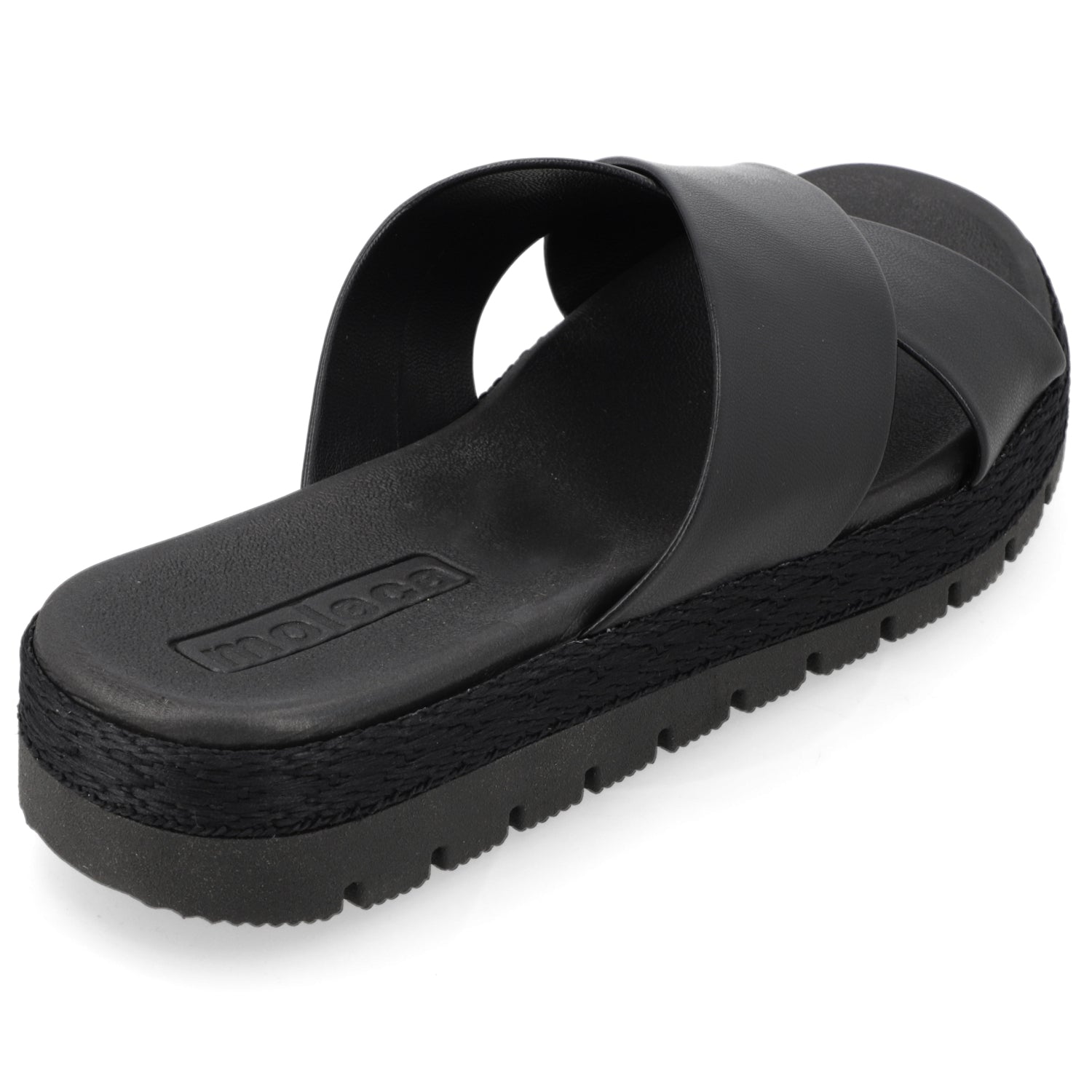 Sandalia Negro Moleca Ecocuero 35 / Negro