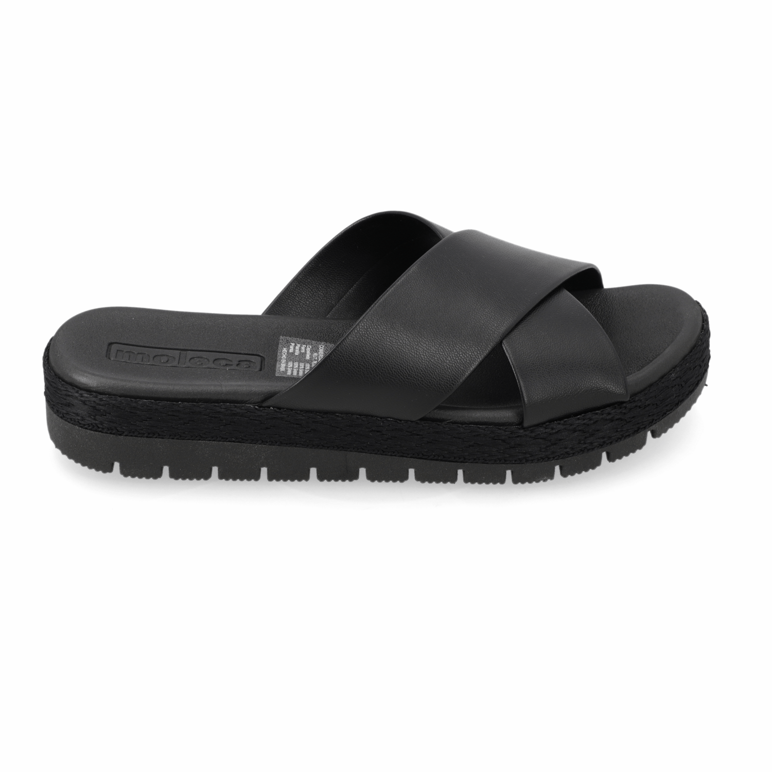 Sandalia Negro Moleca Ecocuero 35 / Negro