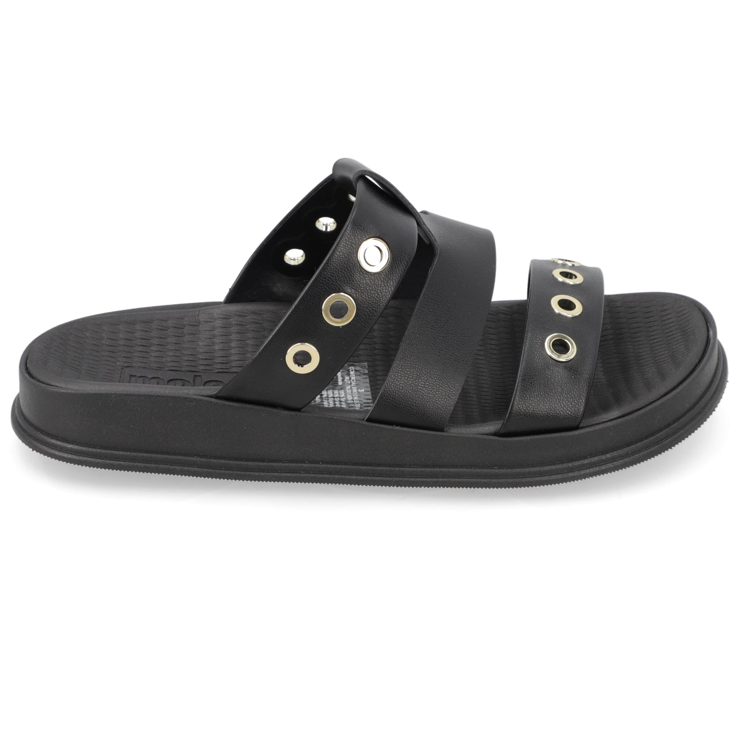 Sandalia Negro Moleca Ecocuero 35 / Negro