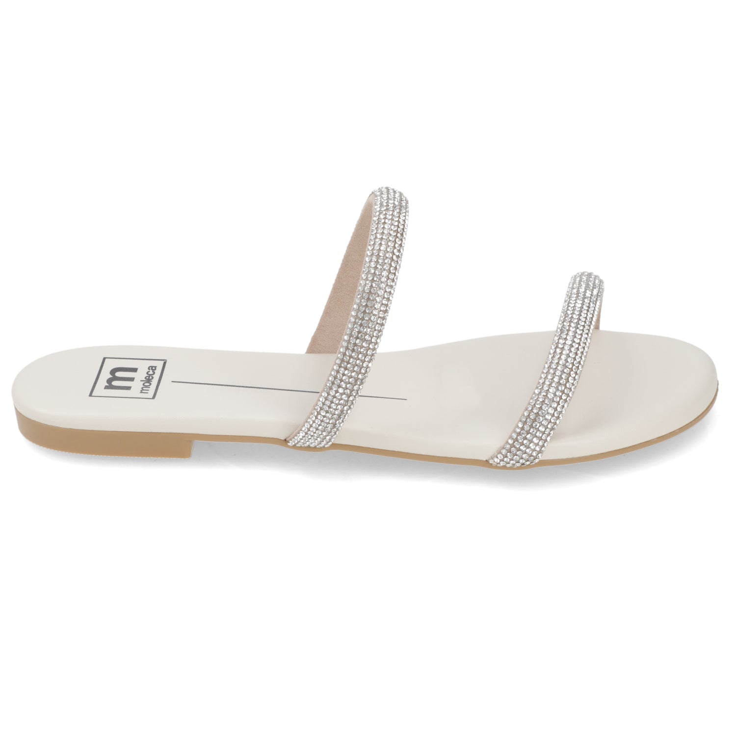 Sandalia Blanco Moleca 35 / Blanco