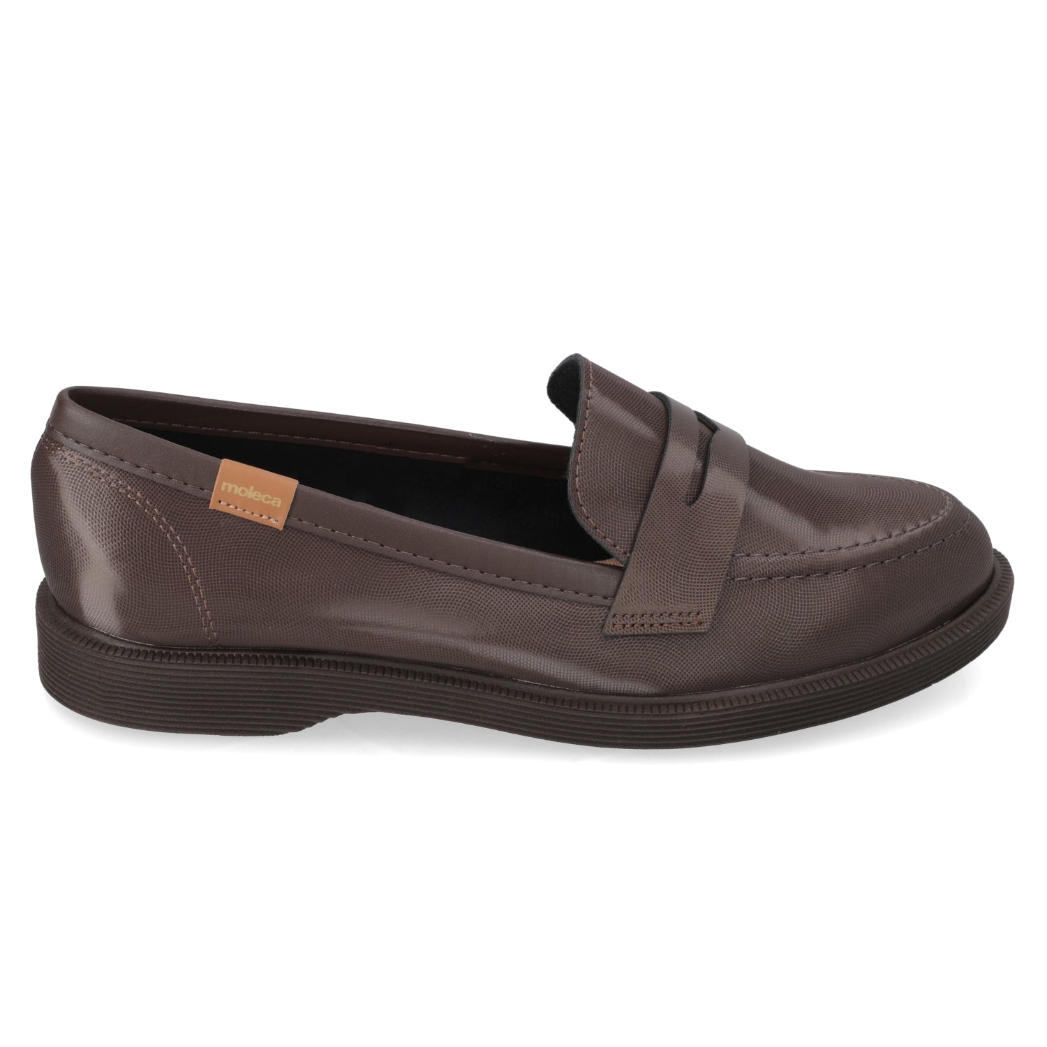 Mocasin Bronce Moleca 35 / Bronce