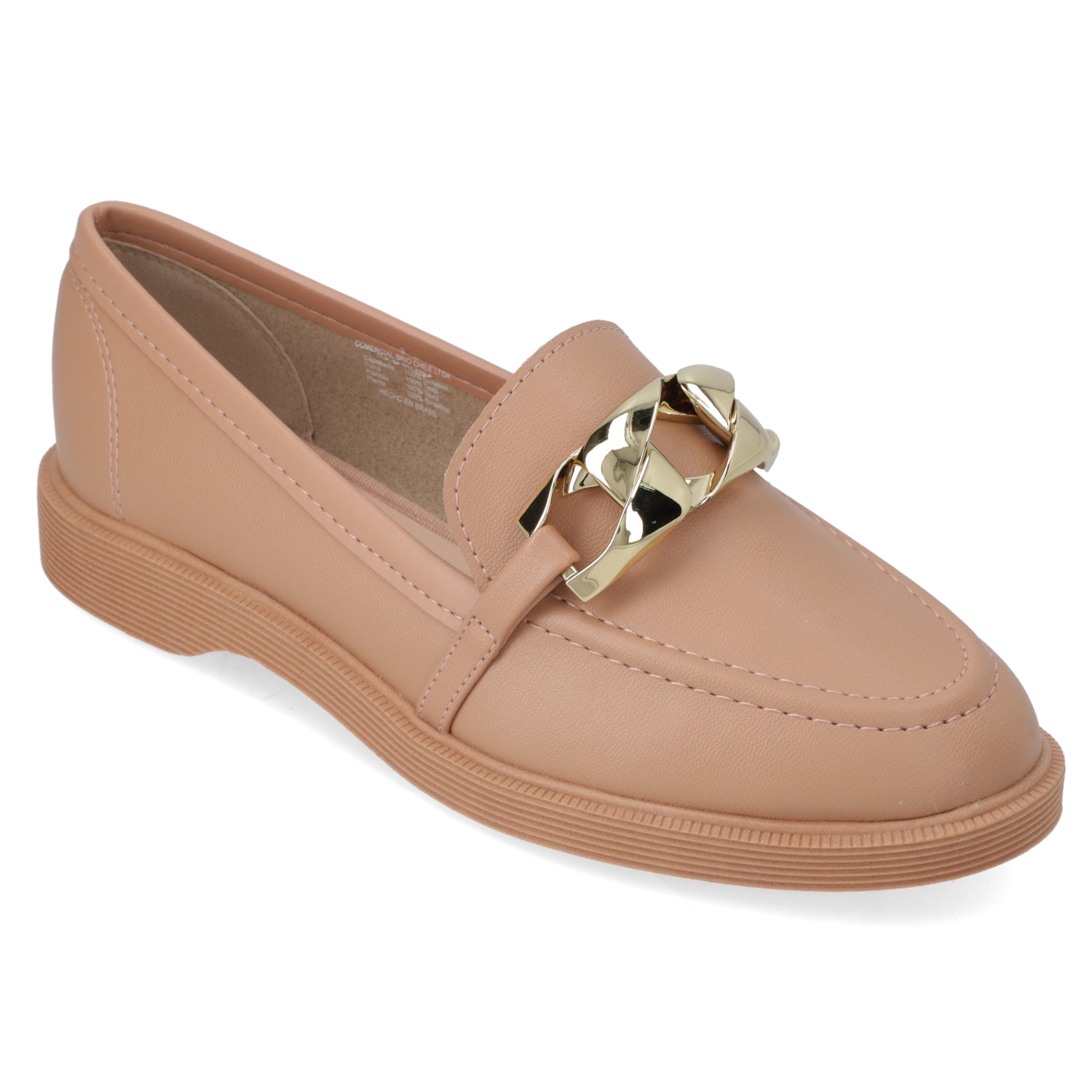 Mocasin Nude Moleca 35 / Nude