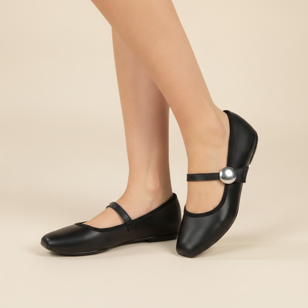 Ballerinas Negra Moleca