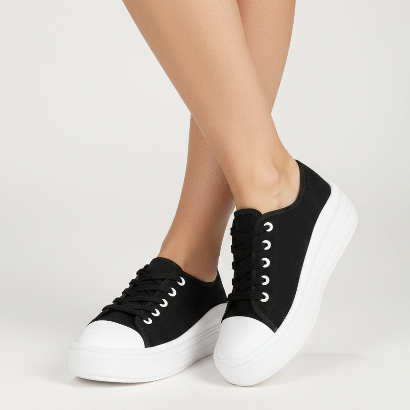 Zapatilla Negra Moleca
