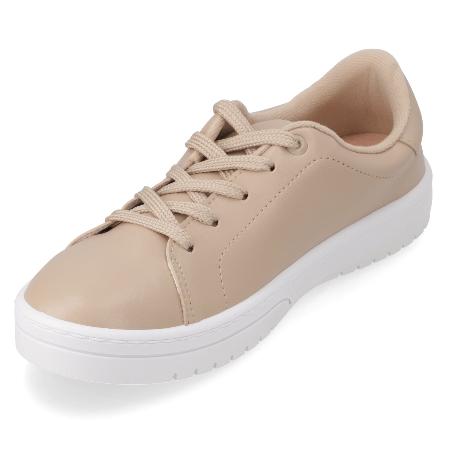 Zapatillas Casuales Beige Moleca 35 / Beige