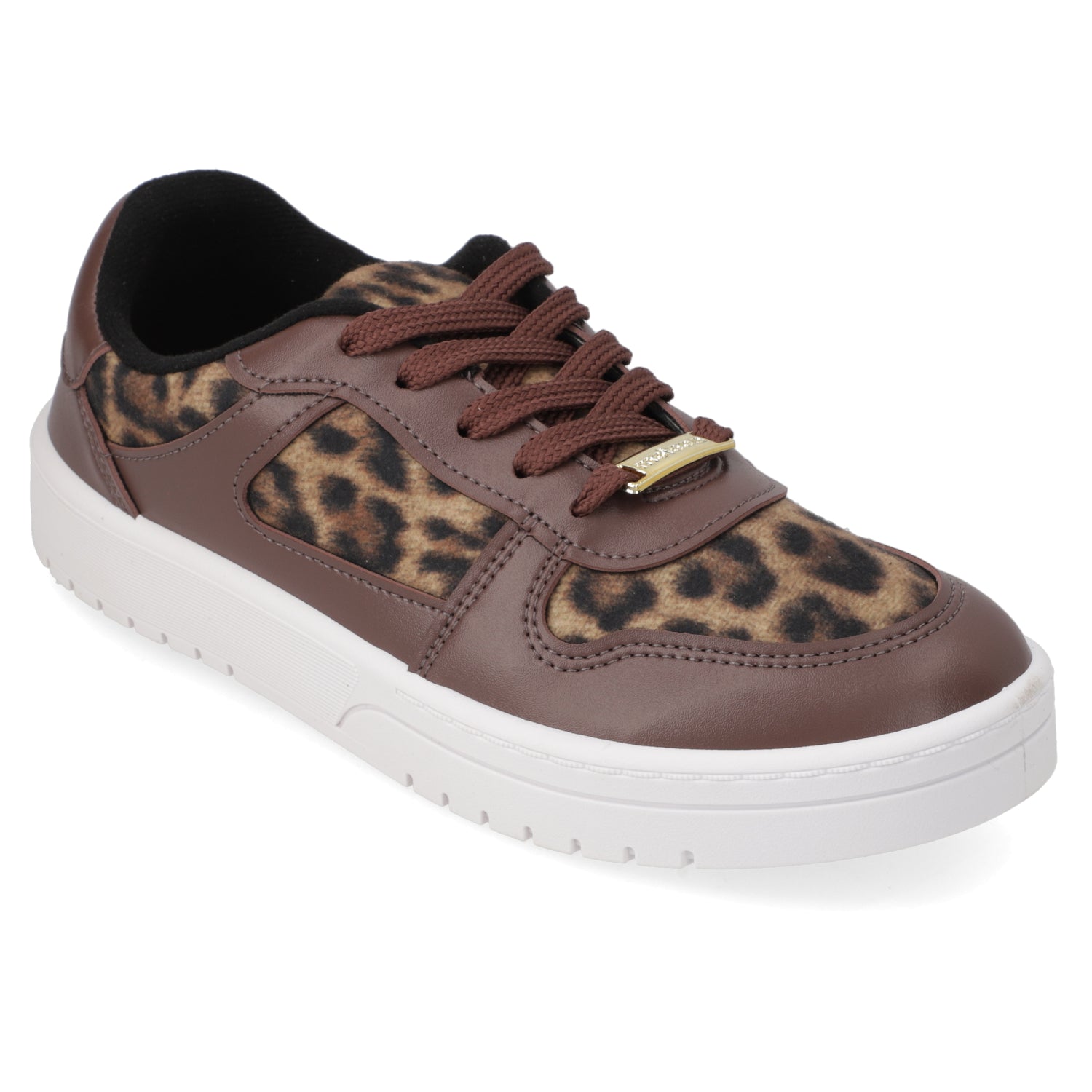 Zapatillas Casuales Animal Print Moleca 35 / Animal Print