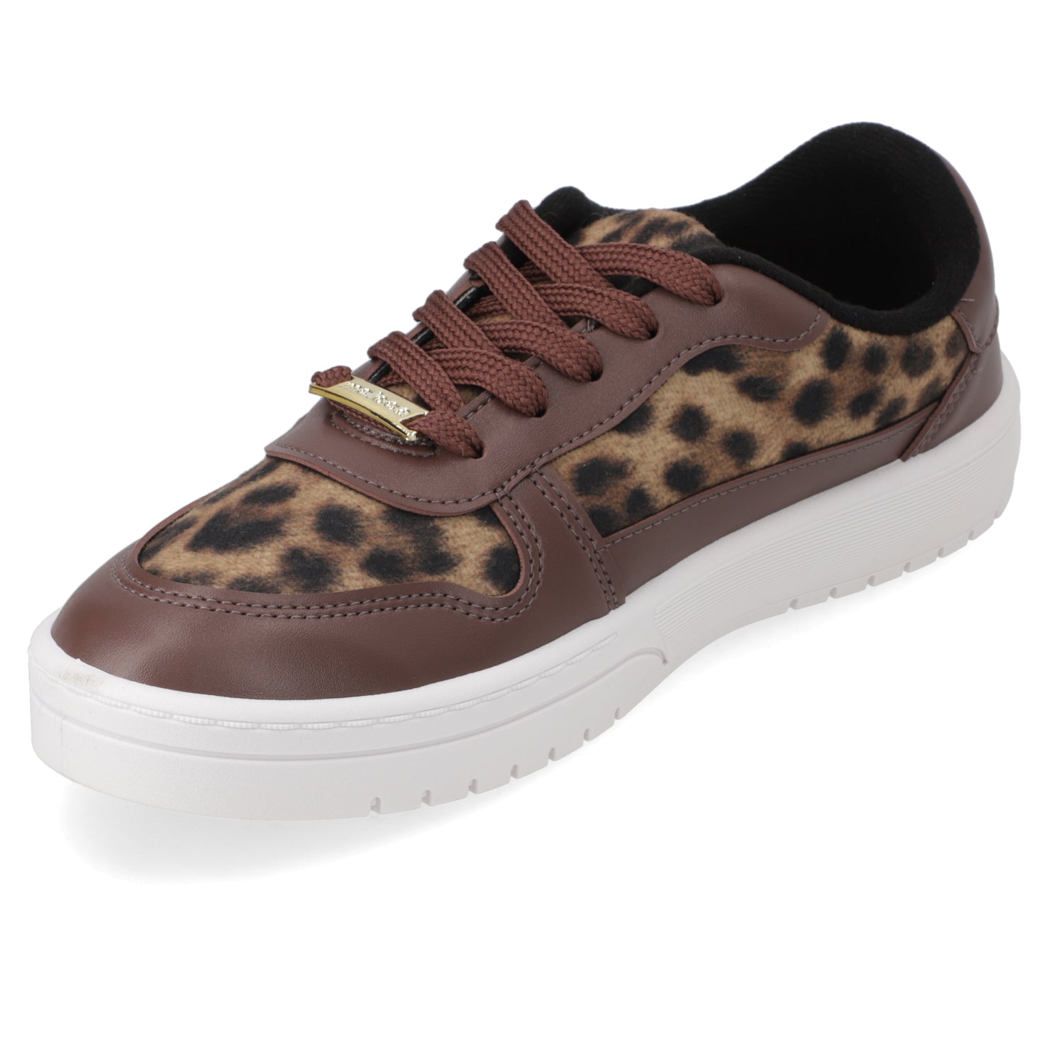 Zapatillas Casuales Animal Print Moleca 35 / Animal Print
