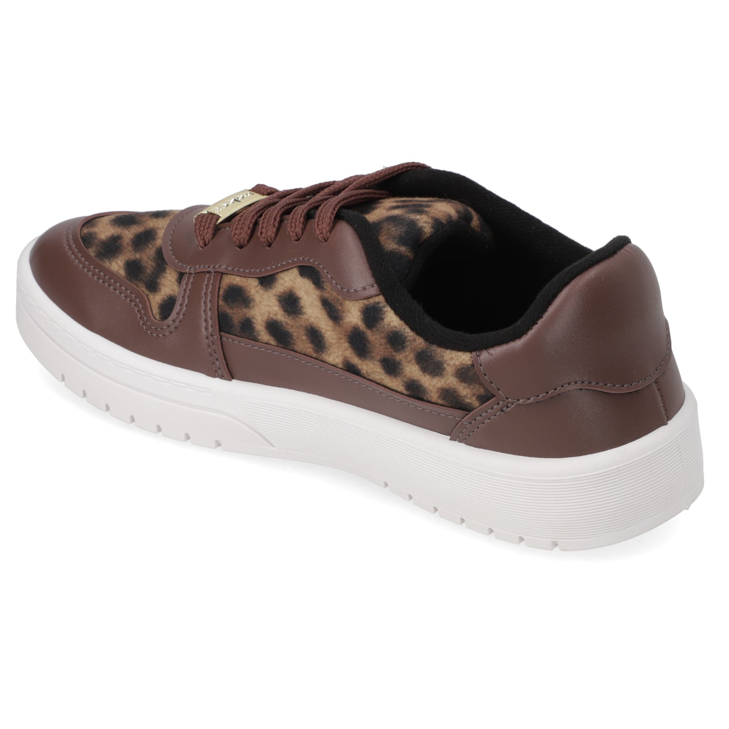 Zapatillas Casuales Animal Print Moleca 35 / Animal Print