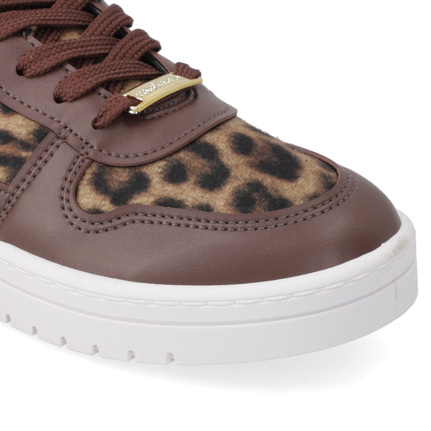 Zapatillas Casuales Animal Print Moleca 35 / Animal Print