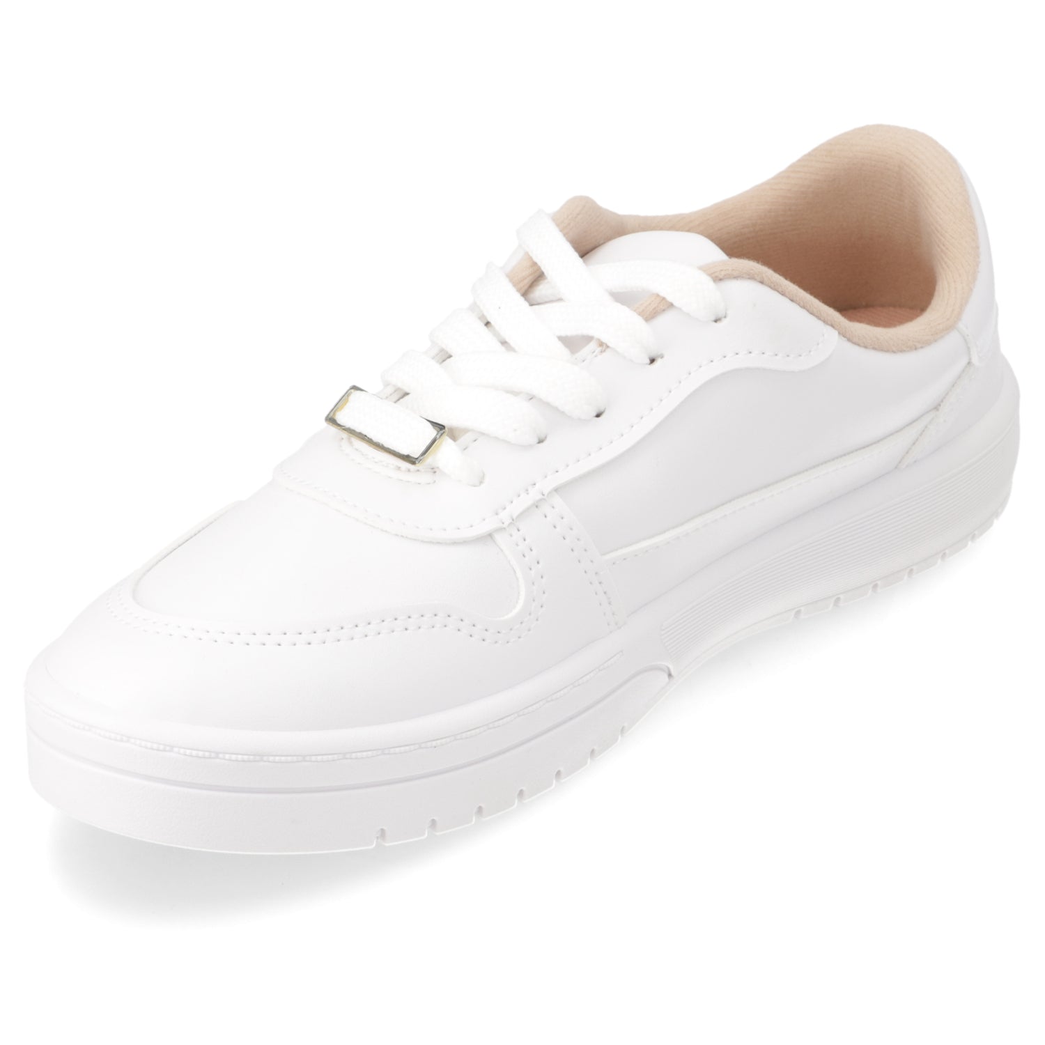 Zapatillas Casuales Blanco Moleca 35 / Blanco