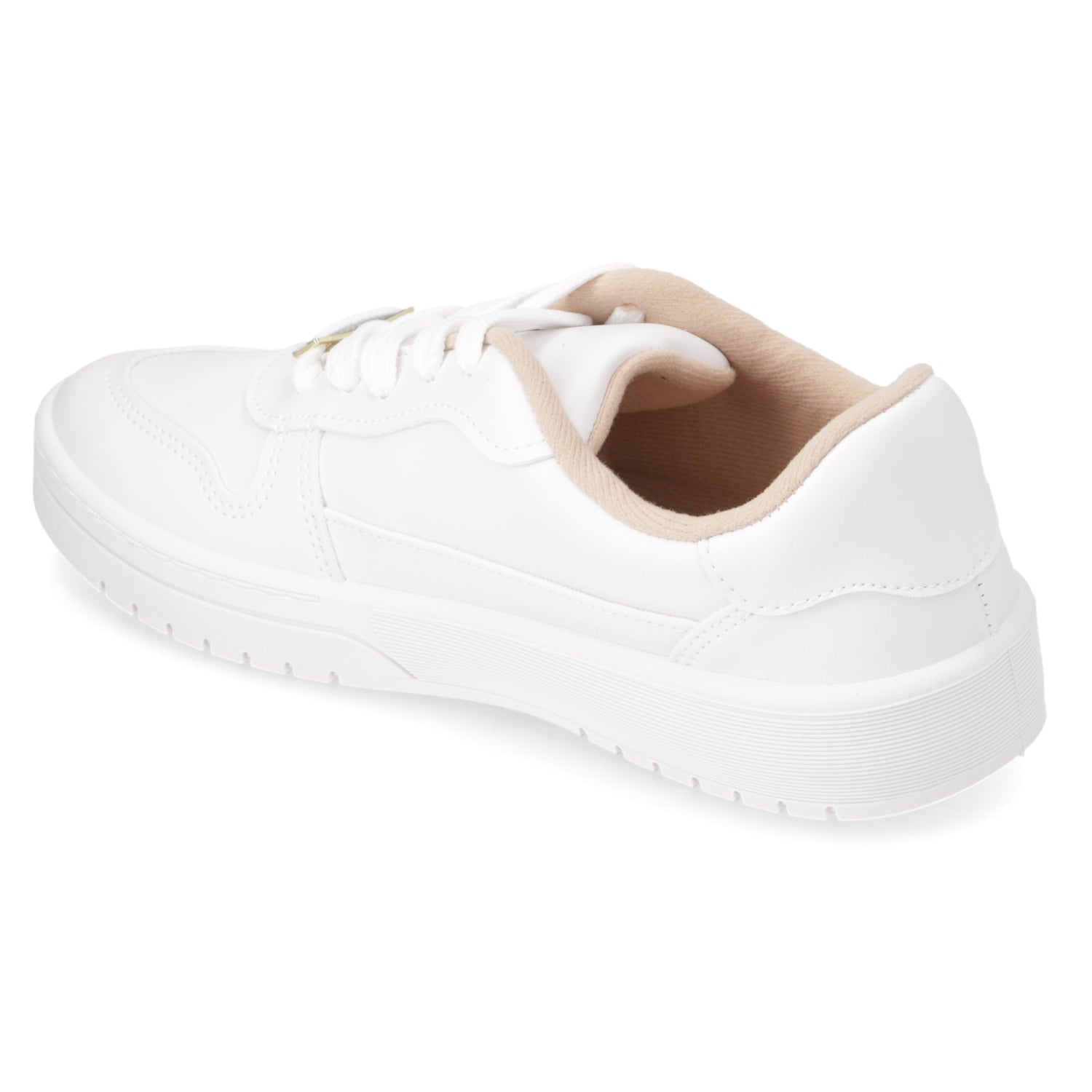 Zapatillas Casuales Blanco Moleca 35 / Blanco