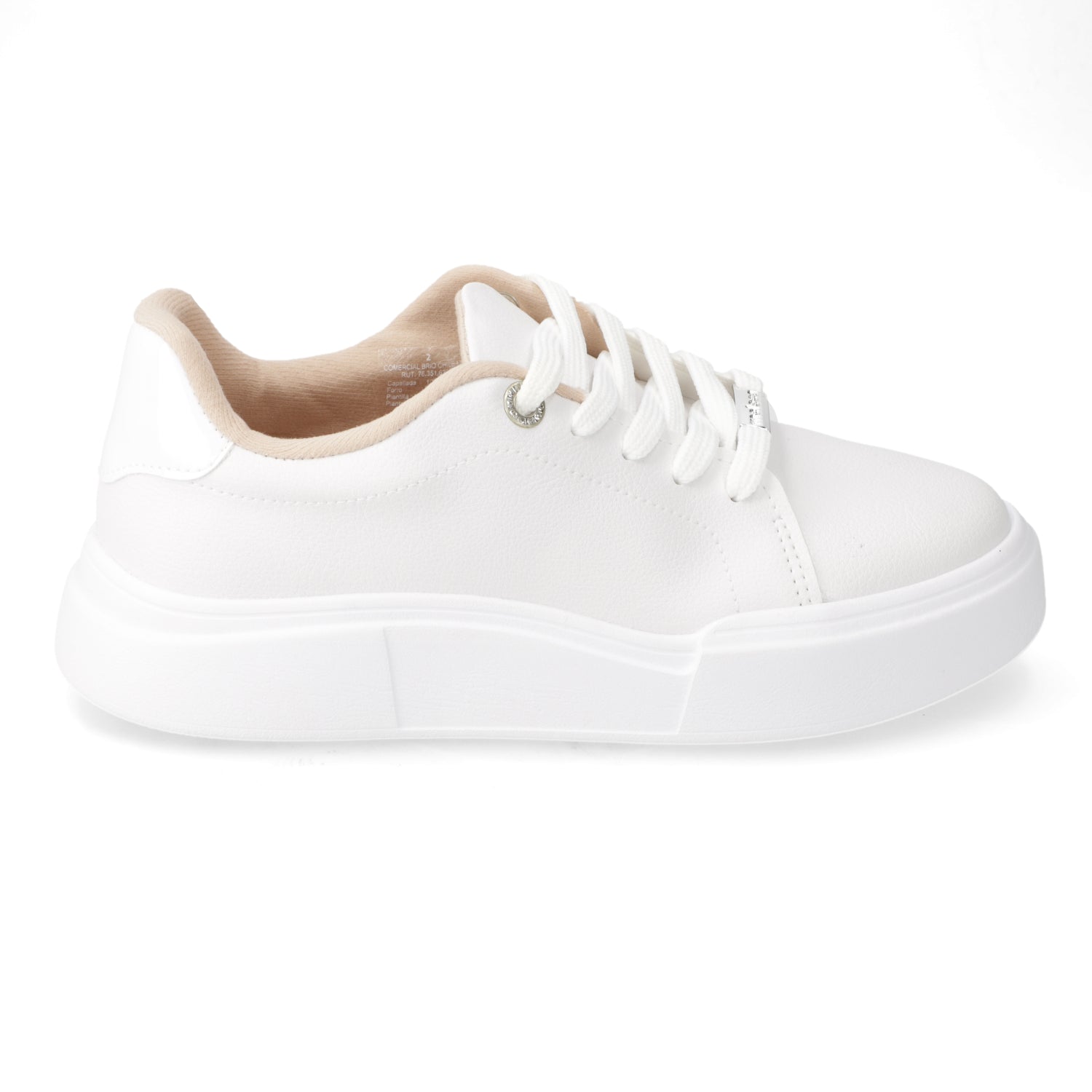 Zapatilla Casual Moleca Blanco