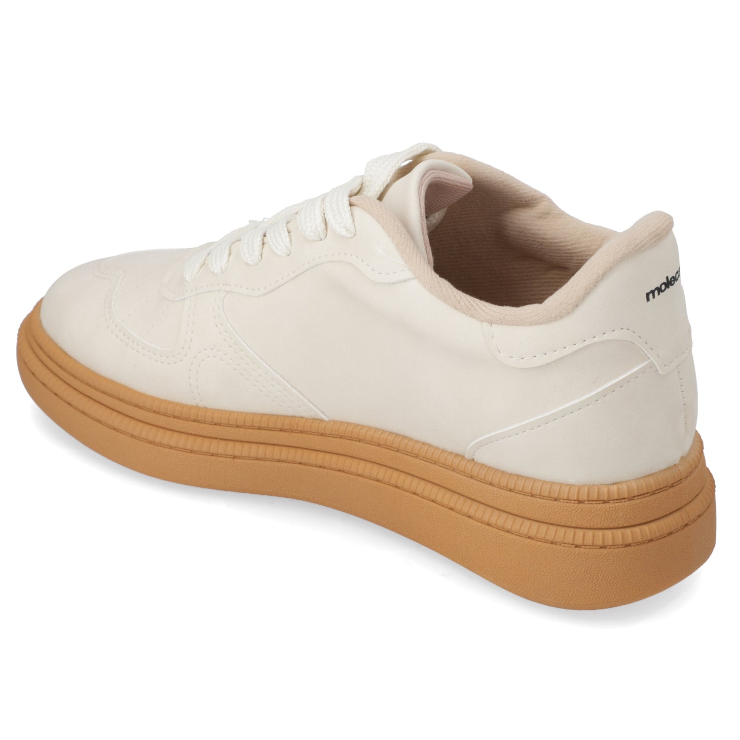 Zapatillas Casuales Blanco Moleca 35 / Blanco