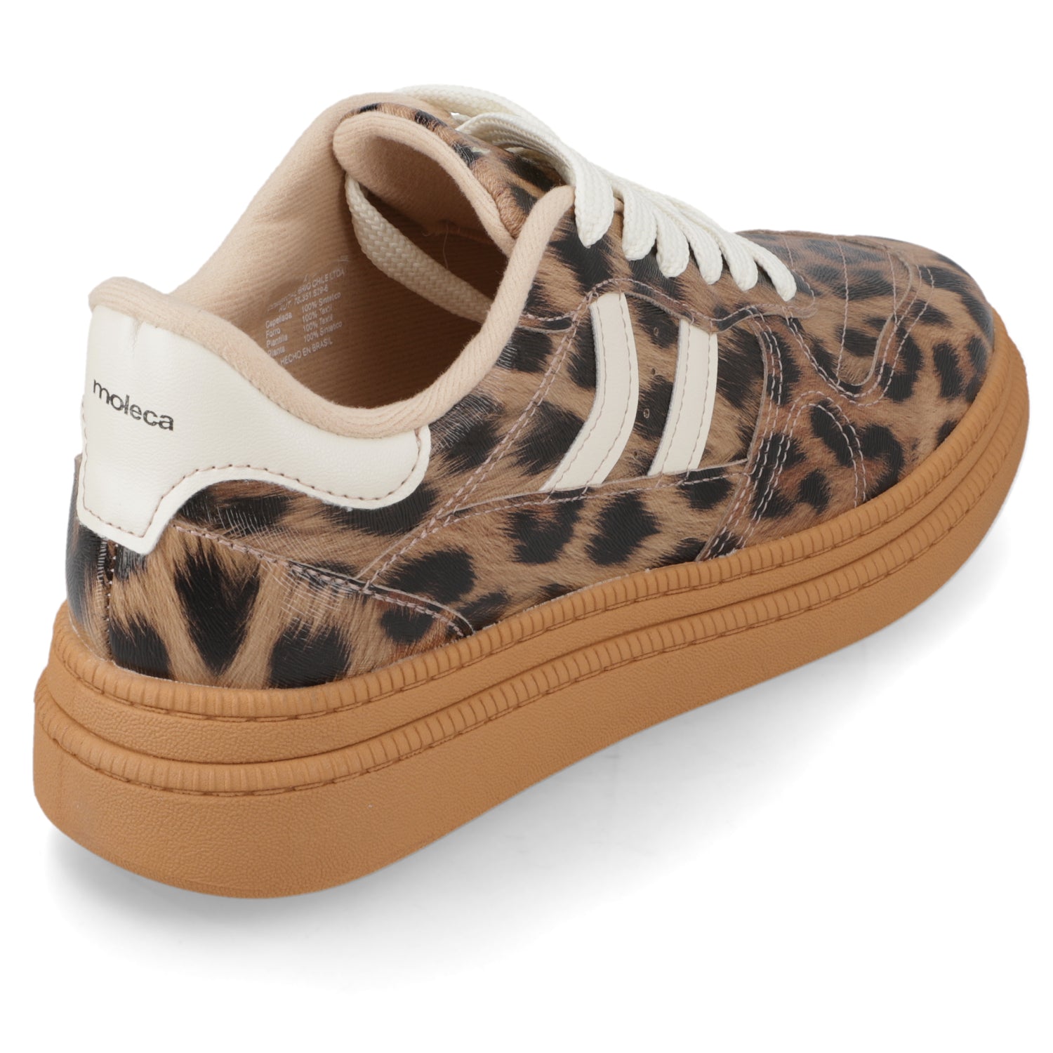 Zapatilla Animal Print Moleca 35 / Animal print