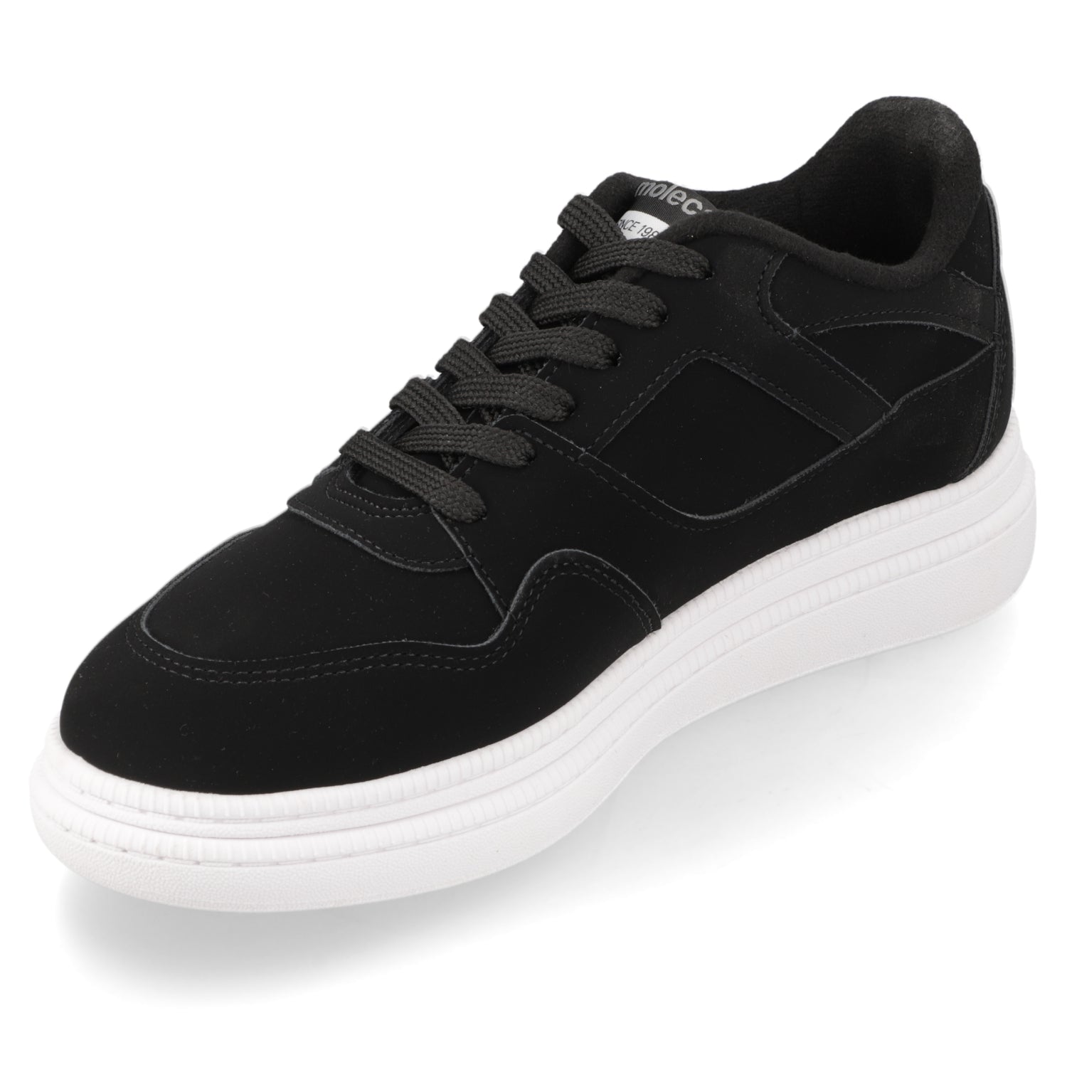 Zapatilla Negra Moleca 35 / Negro