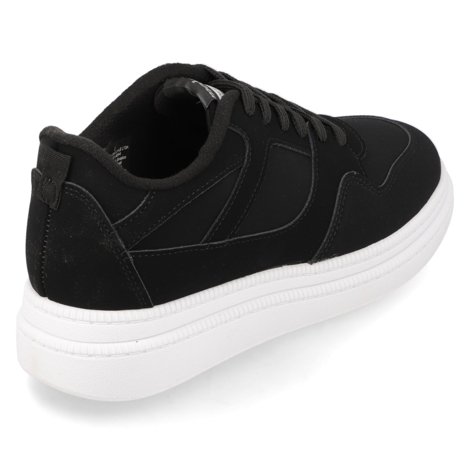 Zapatilla Negra Moleca 35 / Negro