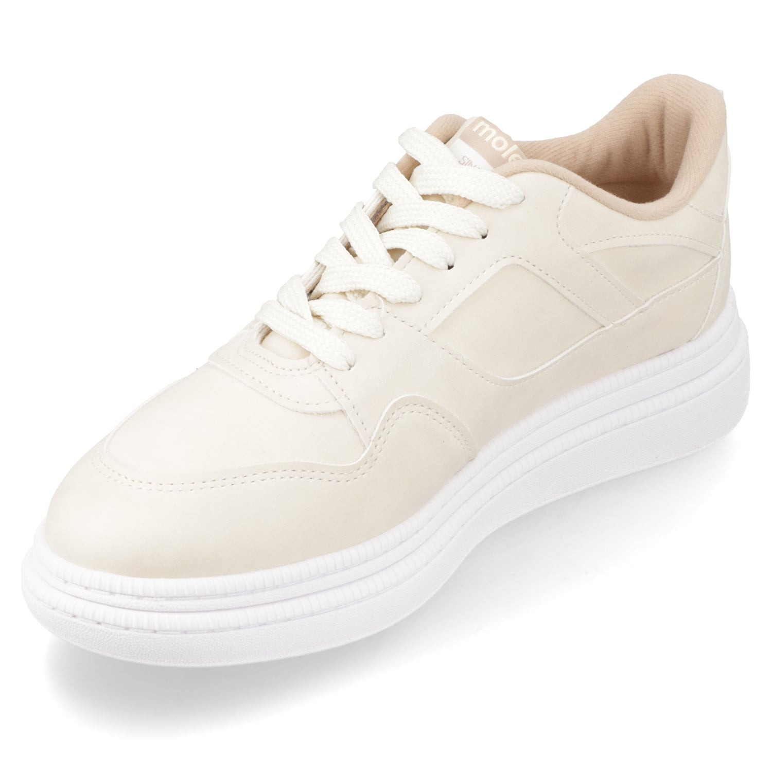 Zapatilla Blanca OFF Moleca 35 / Blanco OFF