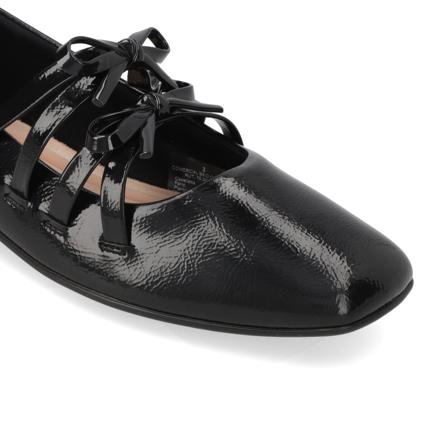 Ballerinas Negro Moleca 35 / Negro