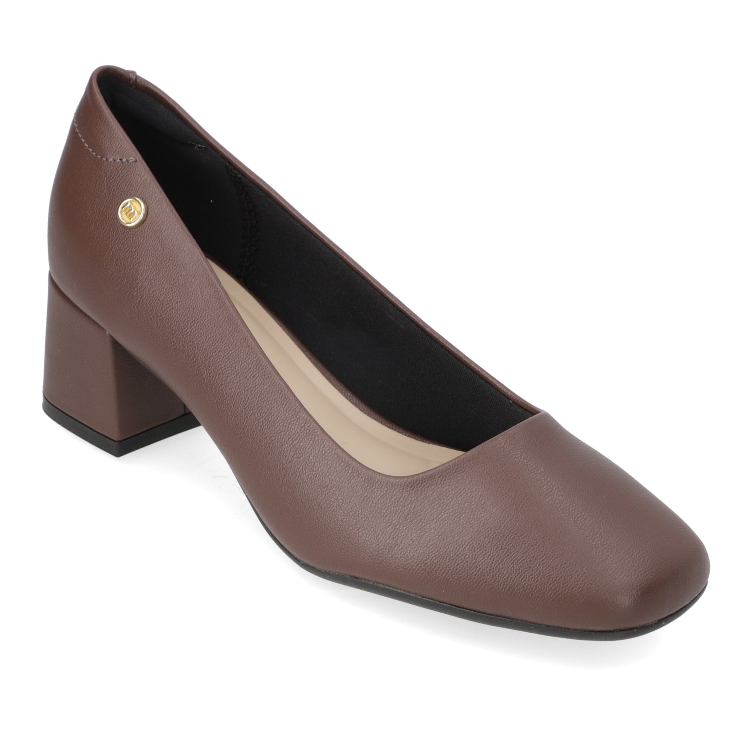 Taco Ancho 5 cm Chocolate Moleca 35 / Chocolate