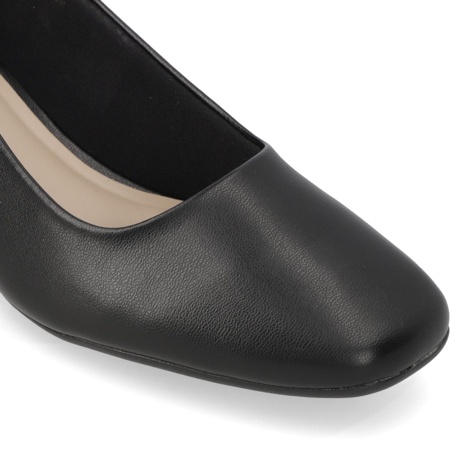 Taco Ancho 5 cm Negro Moleca 35 / Negro