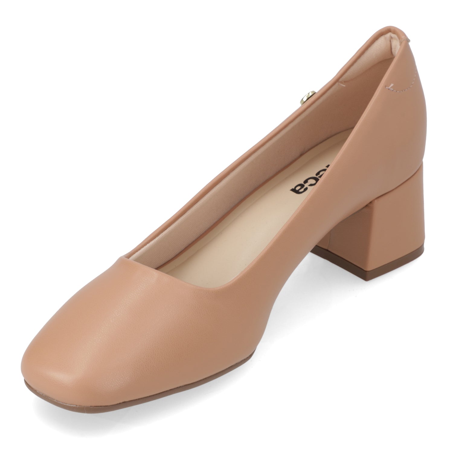 Taco Ancho 5 cm Nude Moleca 35 / Nude