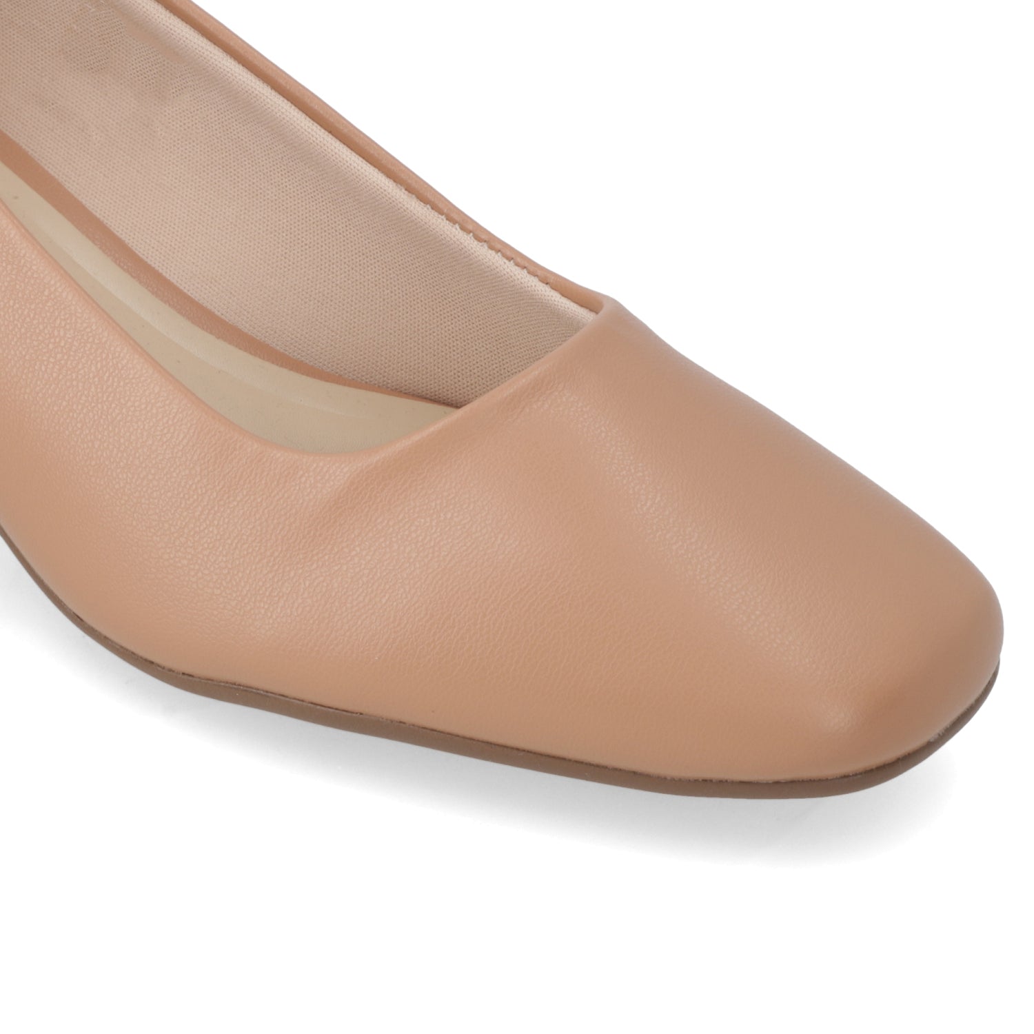 Taco Ancho 5 cm Nude Moleca 35 / Nude