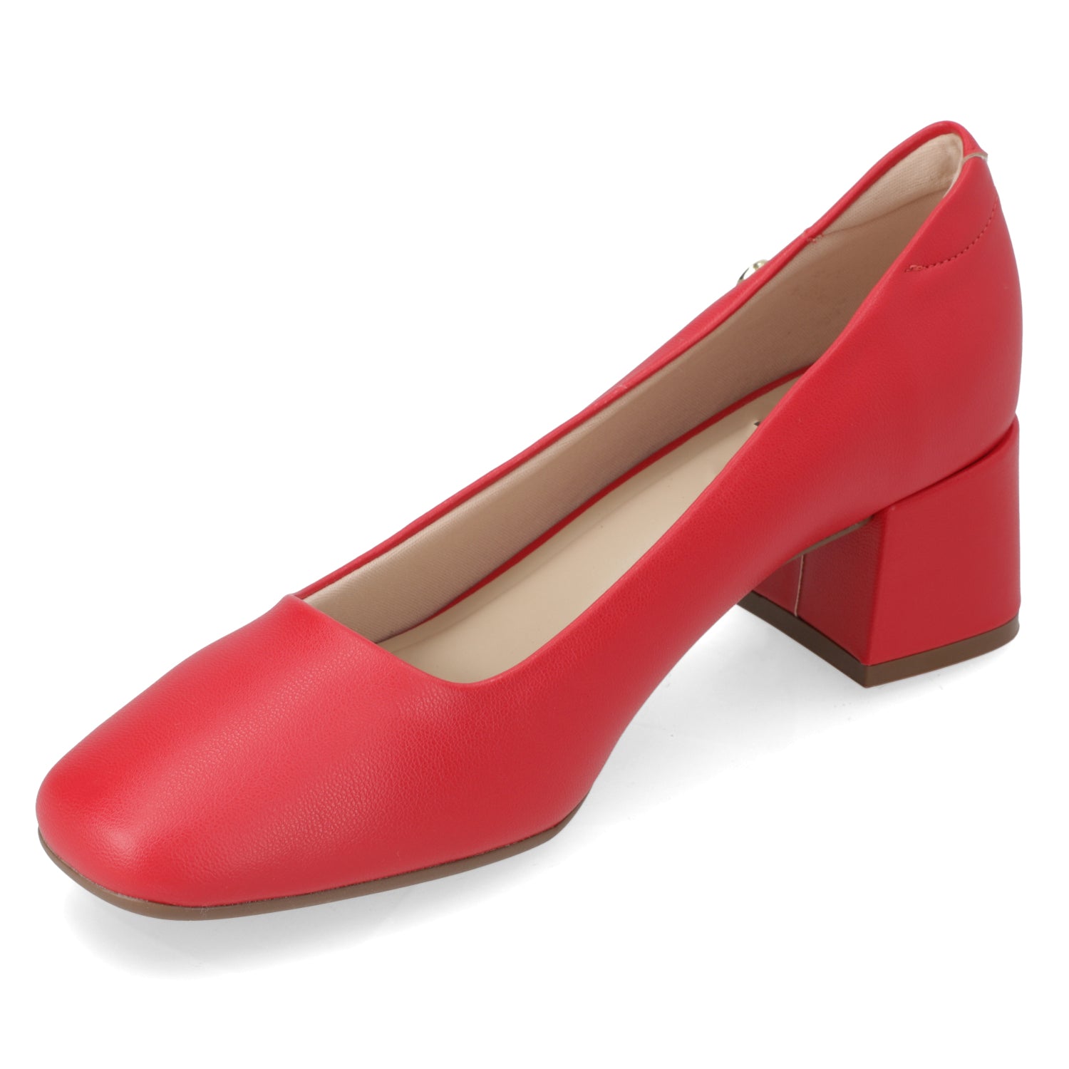 Taco Ancho 5 cm Rojo Moleca 35 / Rojo