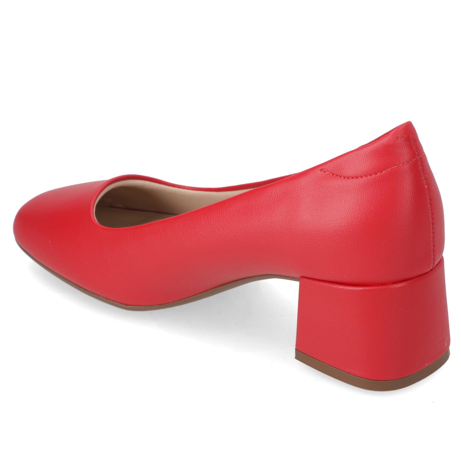 Taco Ancho 5 cm Rojo Moleca 35 / Rojo