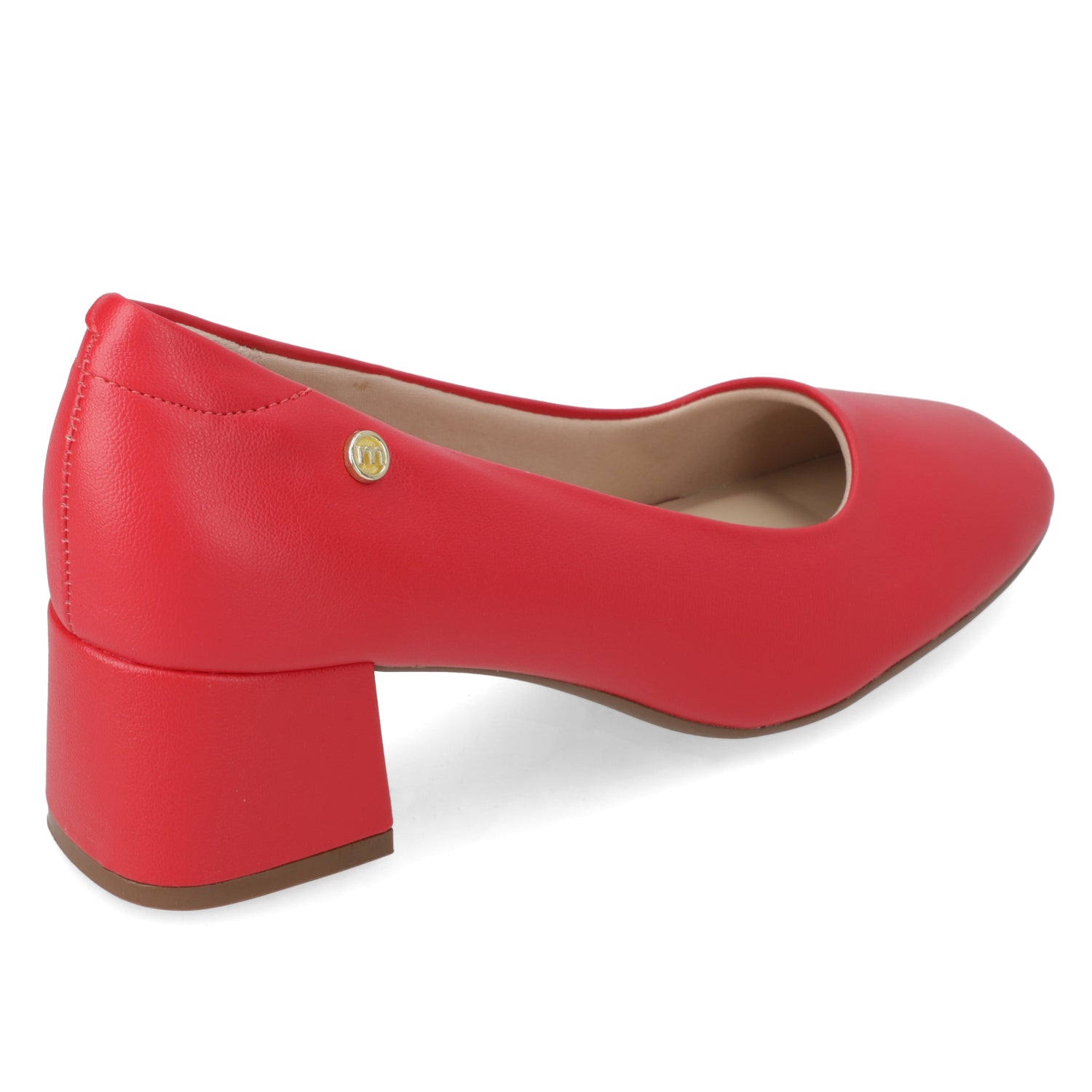 Taco Ancho 5 cm Rojo Moleca 35 / Rojo