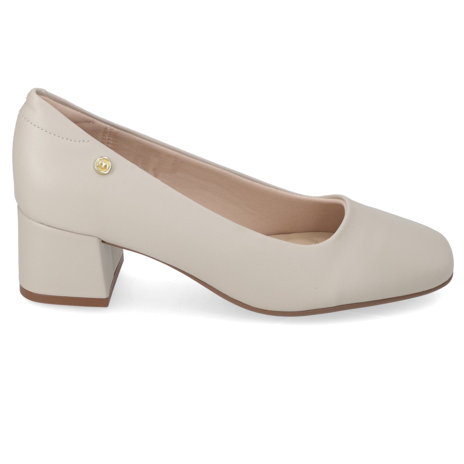 Taco Ancho 5 cm Gris Moleca 35 / Gris