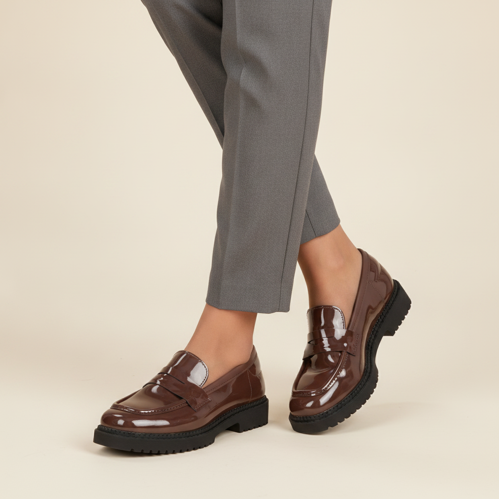 Mocasines Chocolate Moleca