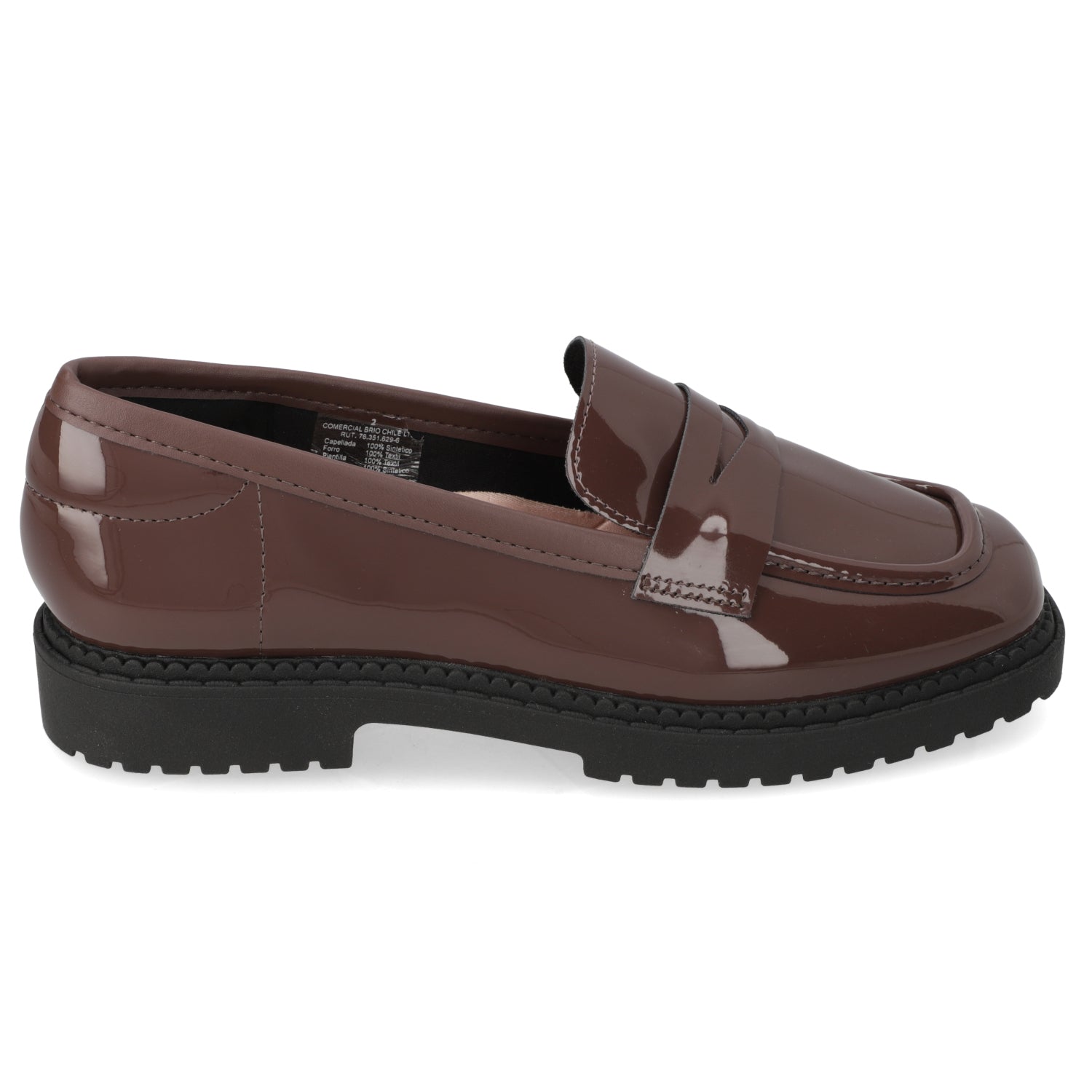 Mocasines Chocolate Moleca 35 / Chocolate
