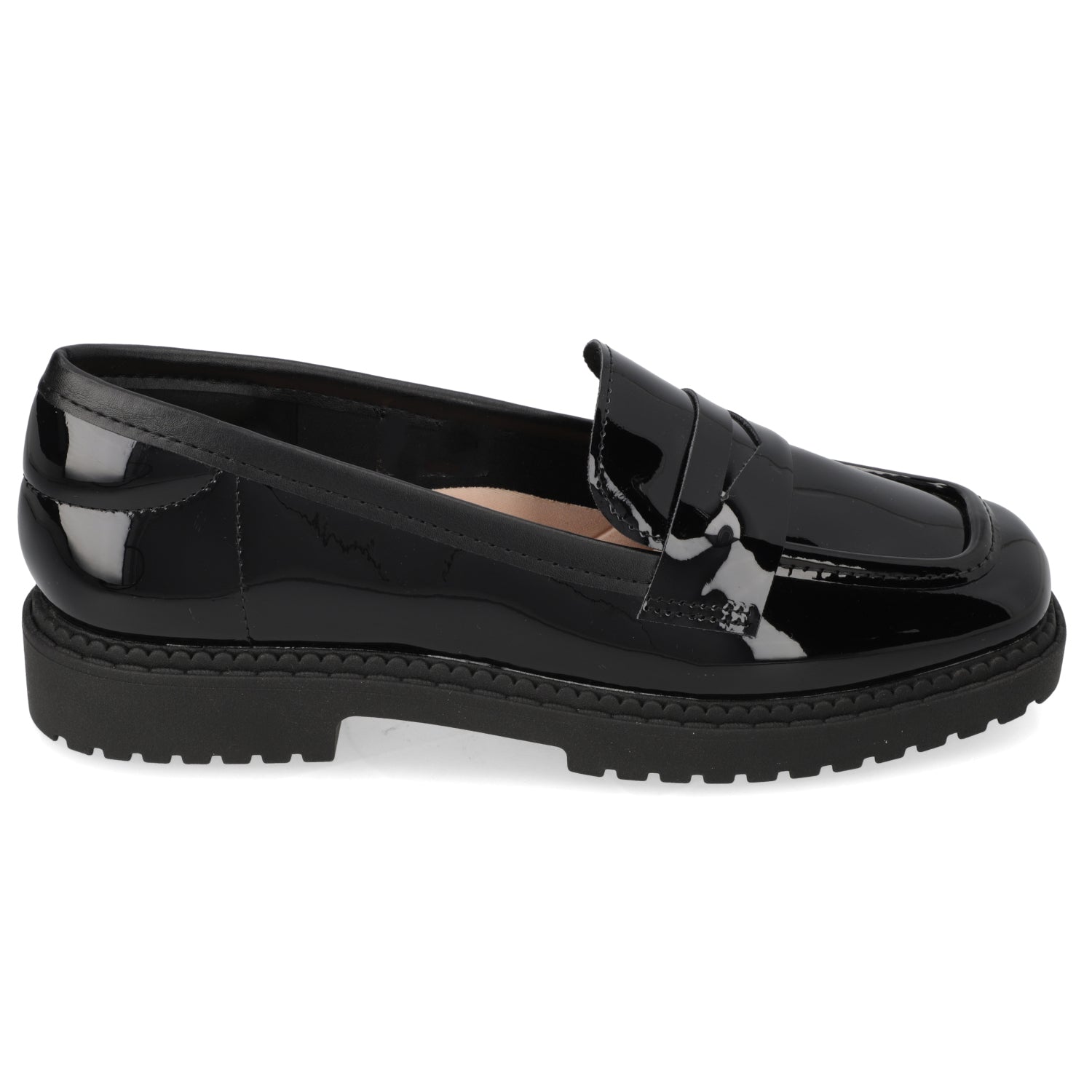 Mocasines Negro Moleca 35 / Negro