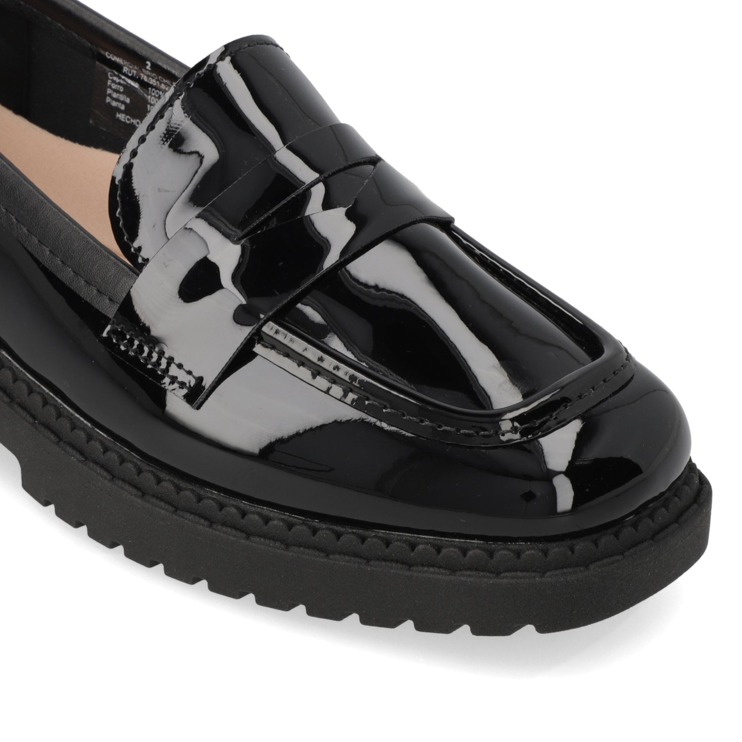 Mocasines Negro Moleca 35 / Negro