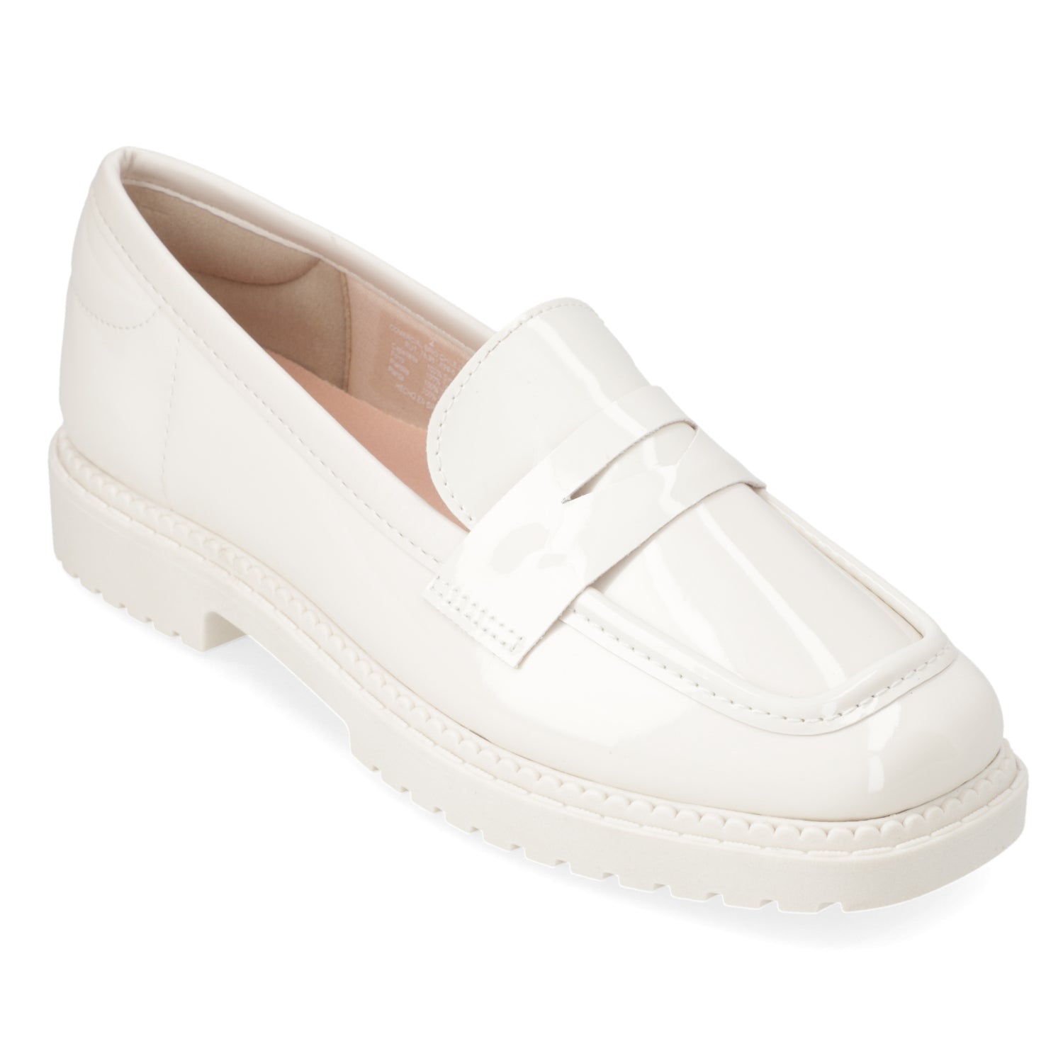 Mocasines Blanco Moleca 35 / Blanco