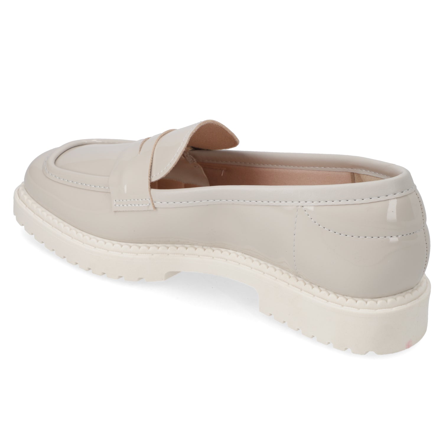 Mocasines Gris Moleca 35 / Gris