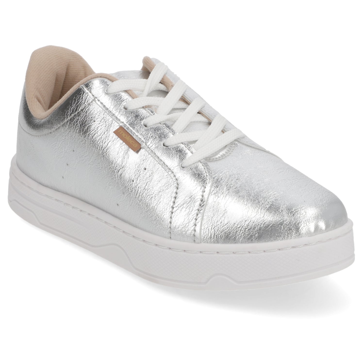 Zapatilla Plateada Modare 34 / Plateado