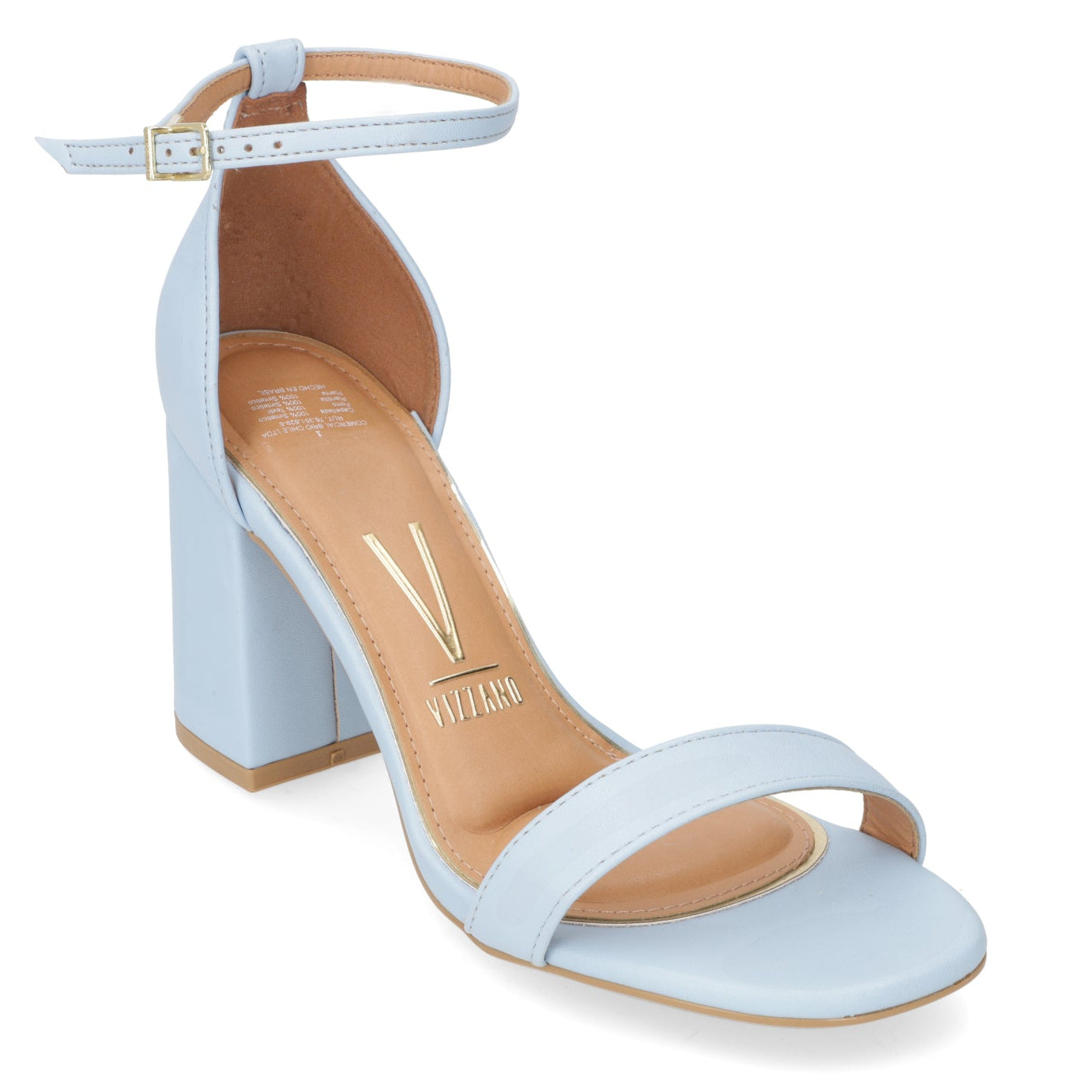 Sandalia Taco Cuadrado Eco Cuero Celeste 6409-202-7286-98362