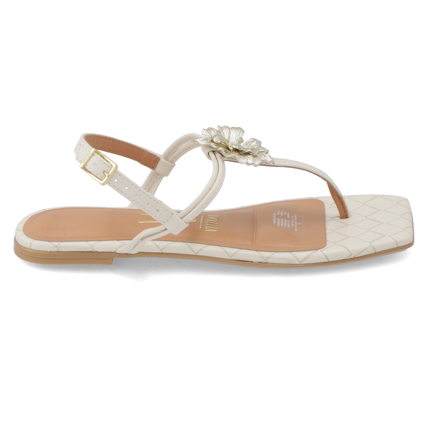 Sandalia Plana Eco Cuero 6513-101-28365-35312