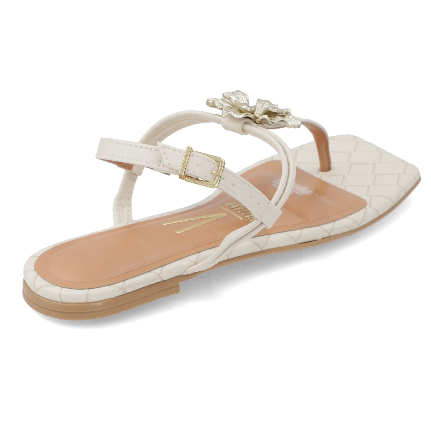 Sandalia Plana Eco Cuero 6513-101-28365-35312